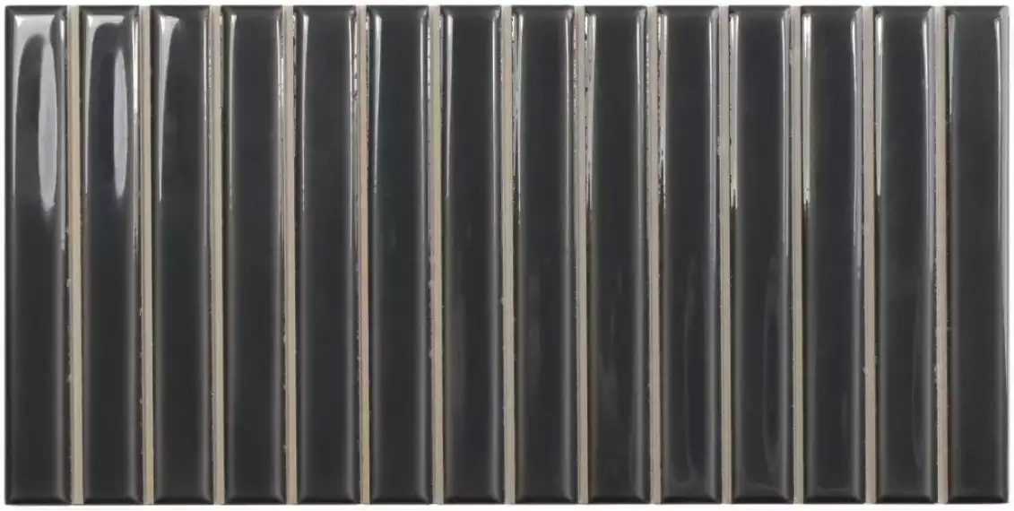 128704 Плитка Sweet Bars Ebony 12,5x25
